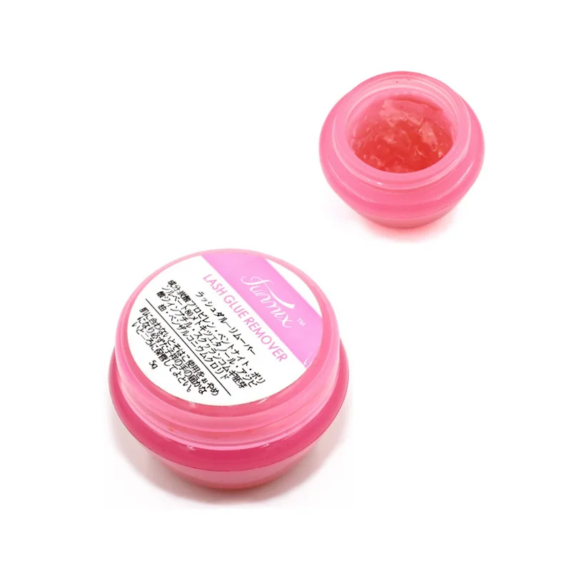 Eyelash Extension Remover Gel - Funmix 1pc 5g Pink Lashes Glue