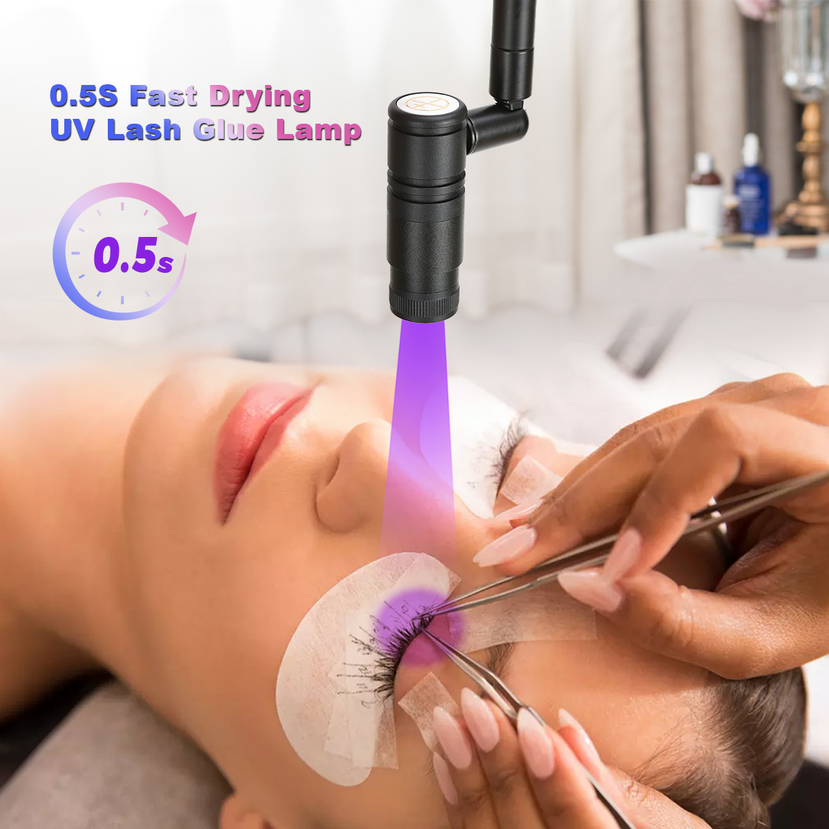 UV eyelash extension lamp graf - Eyelash Extension Uv recension och pris