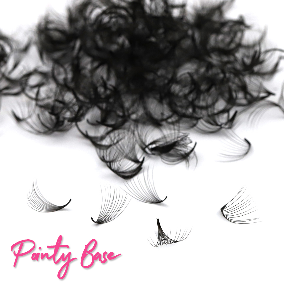 Handmade Premade Fans Pointy B - Eyelash Extension Medium recension och pris