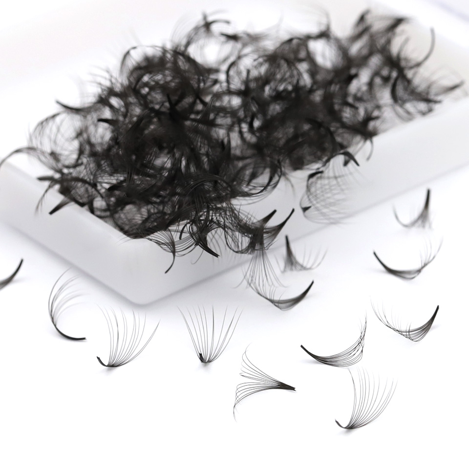 Handmade Premade Fans Pointy B - Eyelash Extension Medium recension och pris