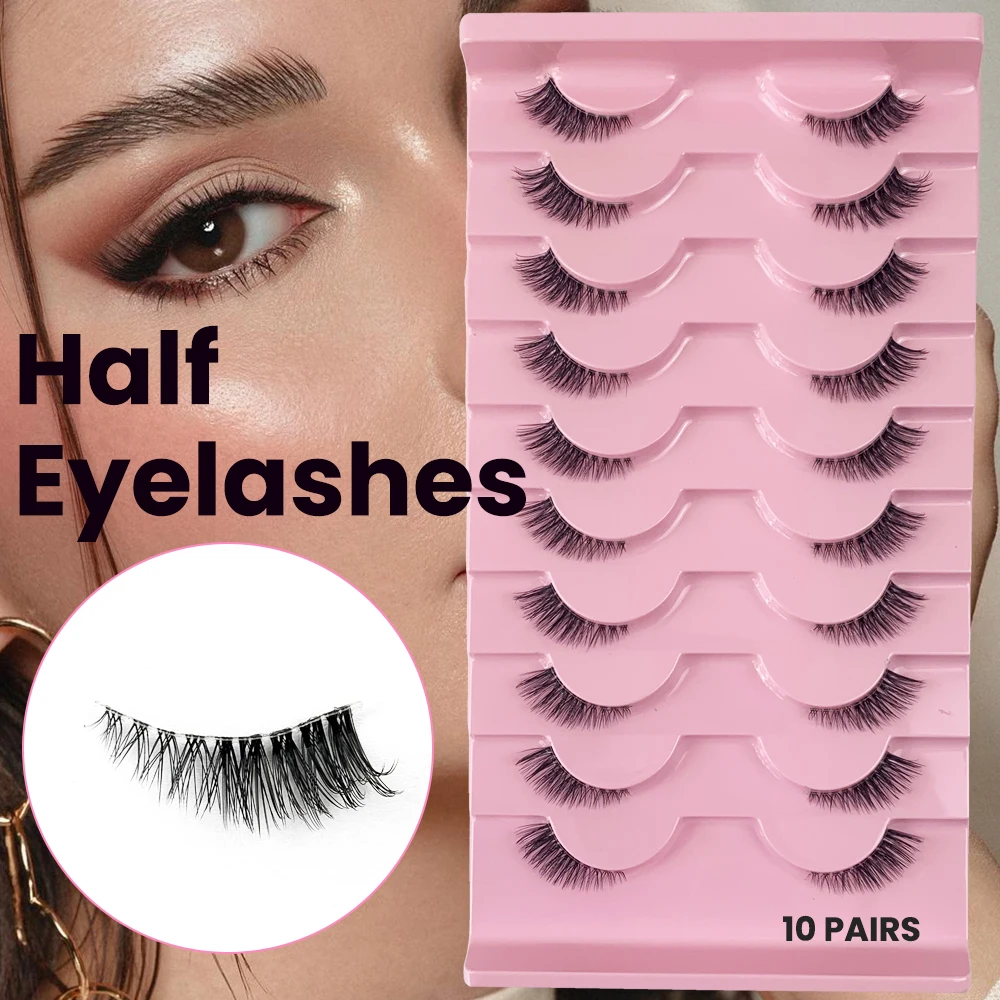 AMSDCN 10 pairs of 3D syntheti - Eyelash Extension Medium recension och pris