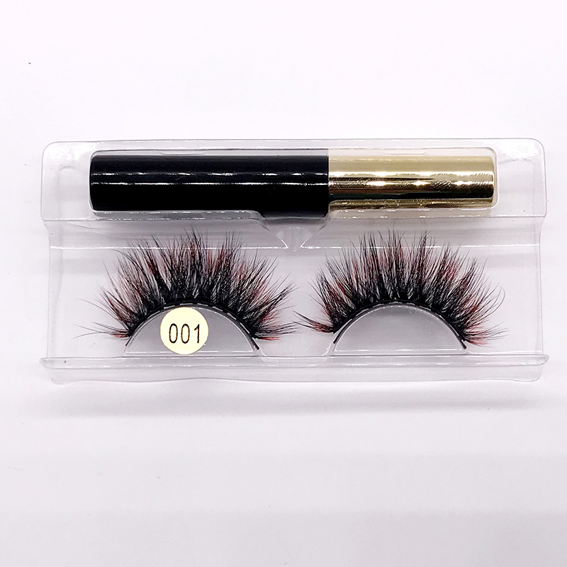 3D Colored Magnetic Eyelashes  - Eyelash Extension Eyeliner recension och pris