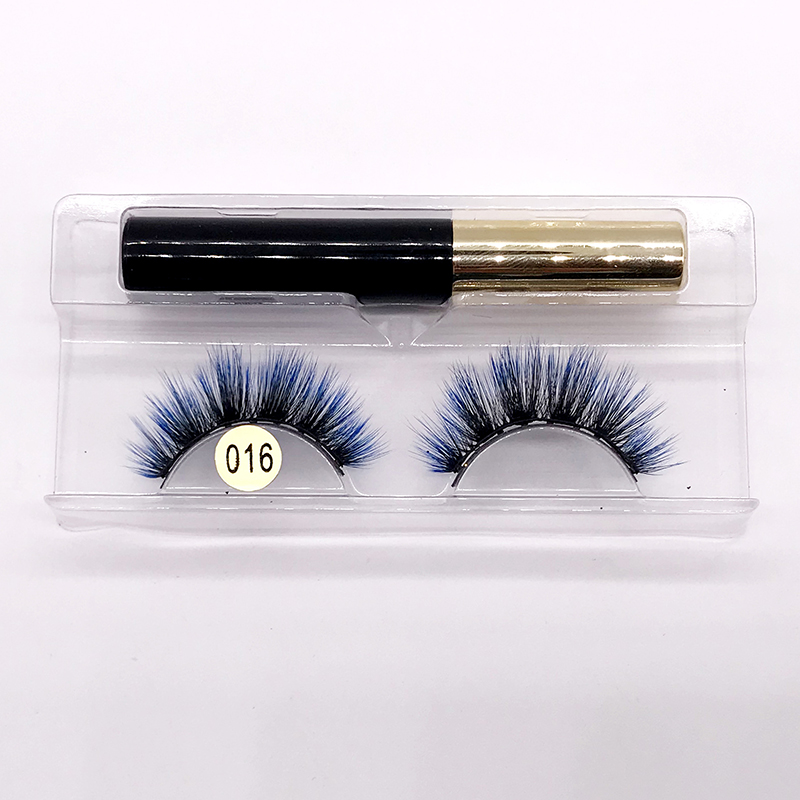 3D Colored Magnetic Eyelashes  - Eyelash Extension Eyeliner recension och pris