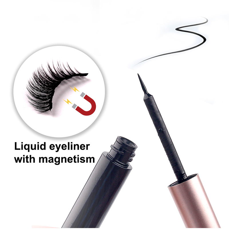 3D Colored Magnetic Eyelashes  - Eyelash Extension Eyeliner recension och pris