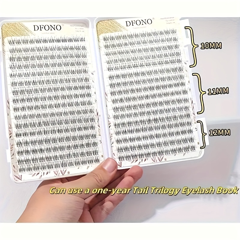 384 Soft & Light Fishtail Sing - Eyelash Extension Single Lash recension och pris