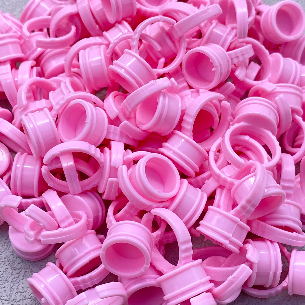 100Pcs Glue Rings For Lashes G - Eyelash Extension Jakarta recension och pris