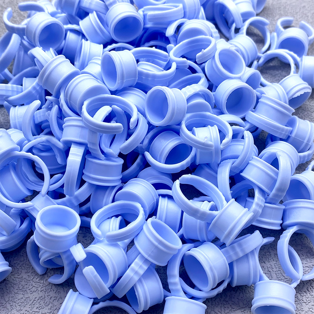 100Pcs Glue Rings For Lashes G - Eyelash Extension Jakarta recension och pris