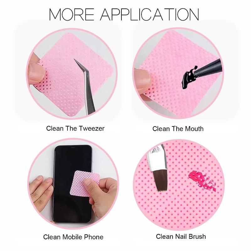 200Pcs Lint‑Free Nail Wipes Ey - Eyelash Extension Salon recension och pris