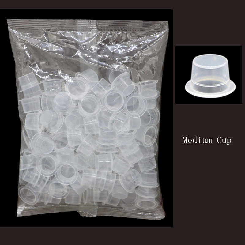 Disposable Tattoo Ink Cups Sma - Eyelash Extension Medium recension och pris