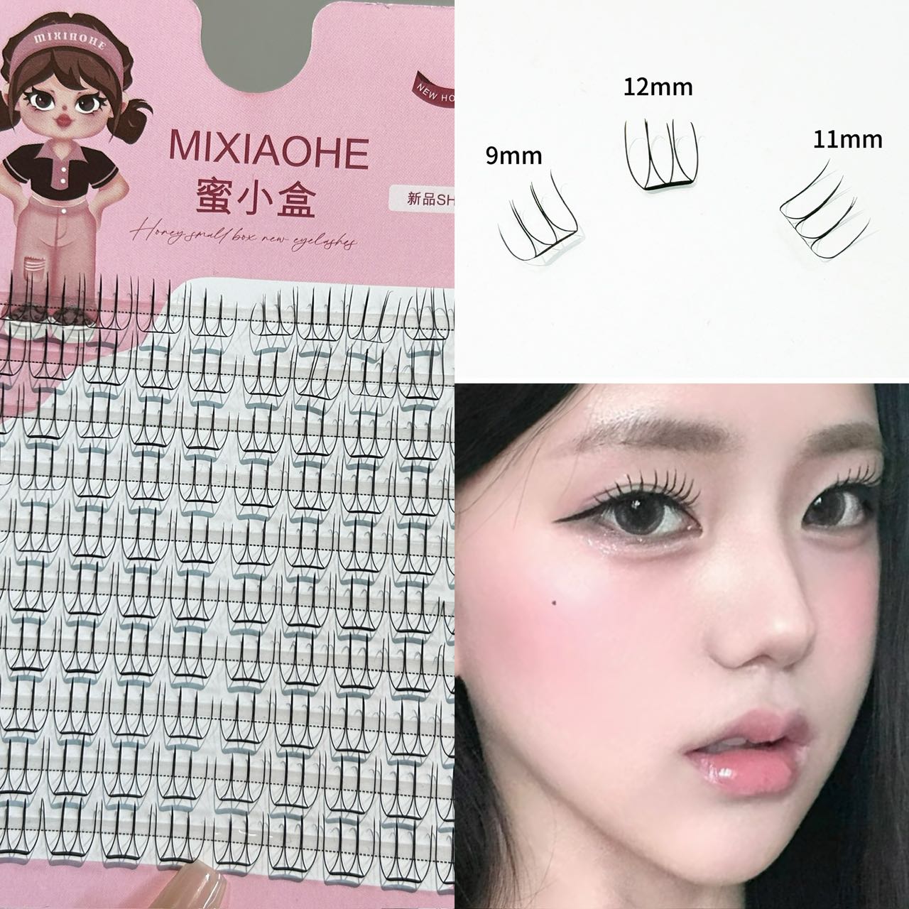 Mixiaohe Makeup Artist Same Ko - Eyelash Extension Korean recension och pris