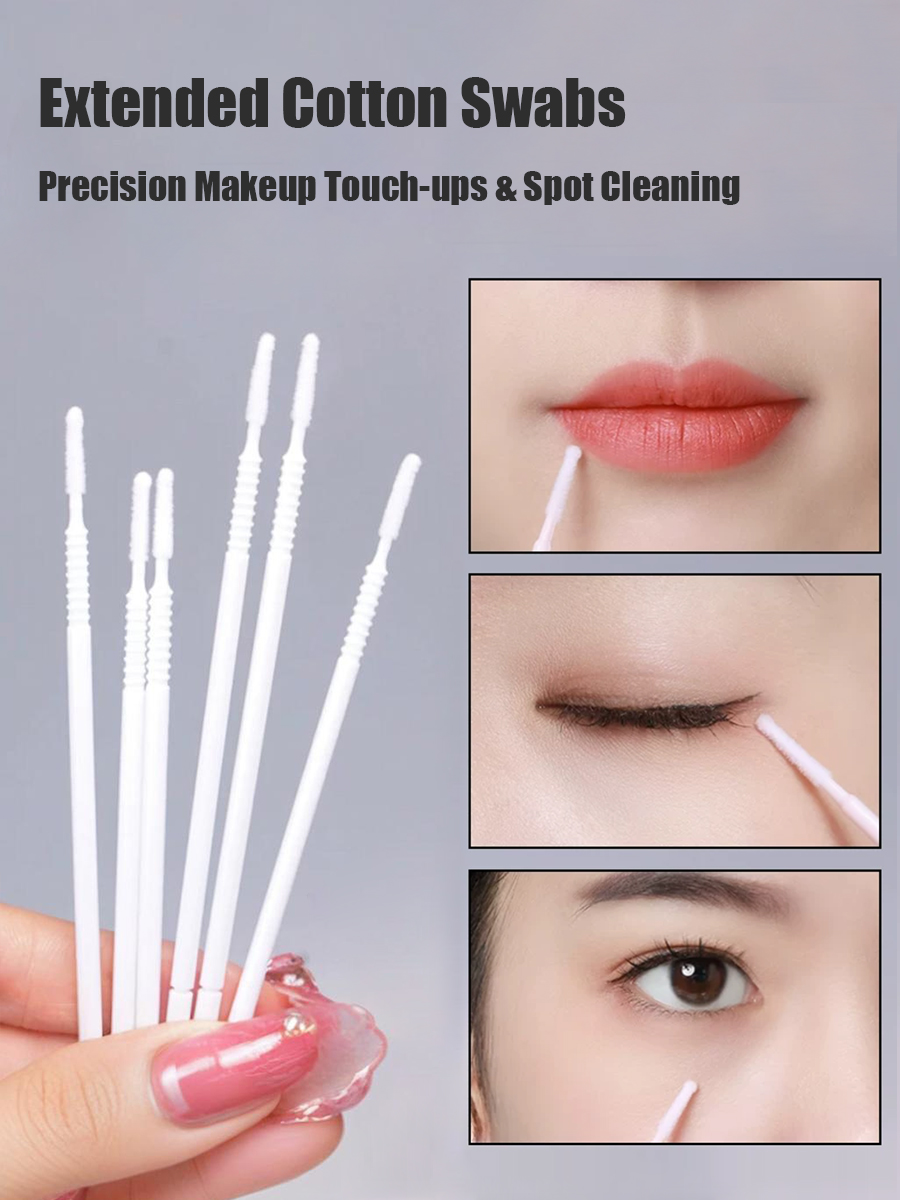Disposable Long Cotton Swabs E - Eyelash Extension Salon recension och pris