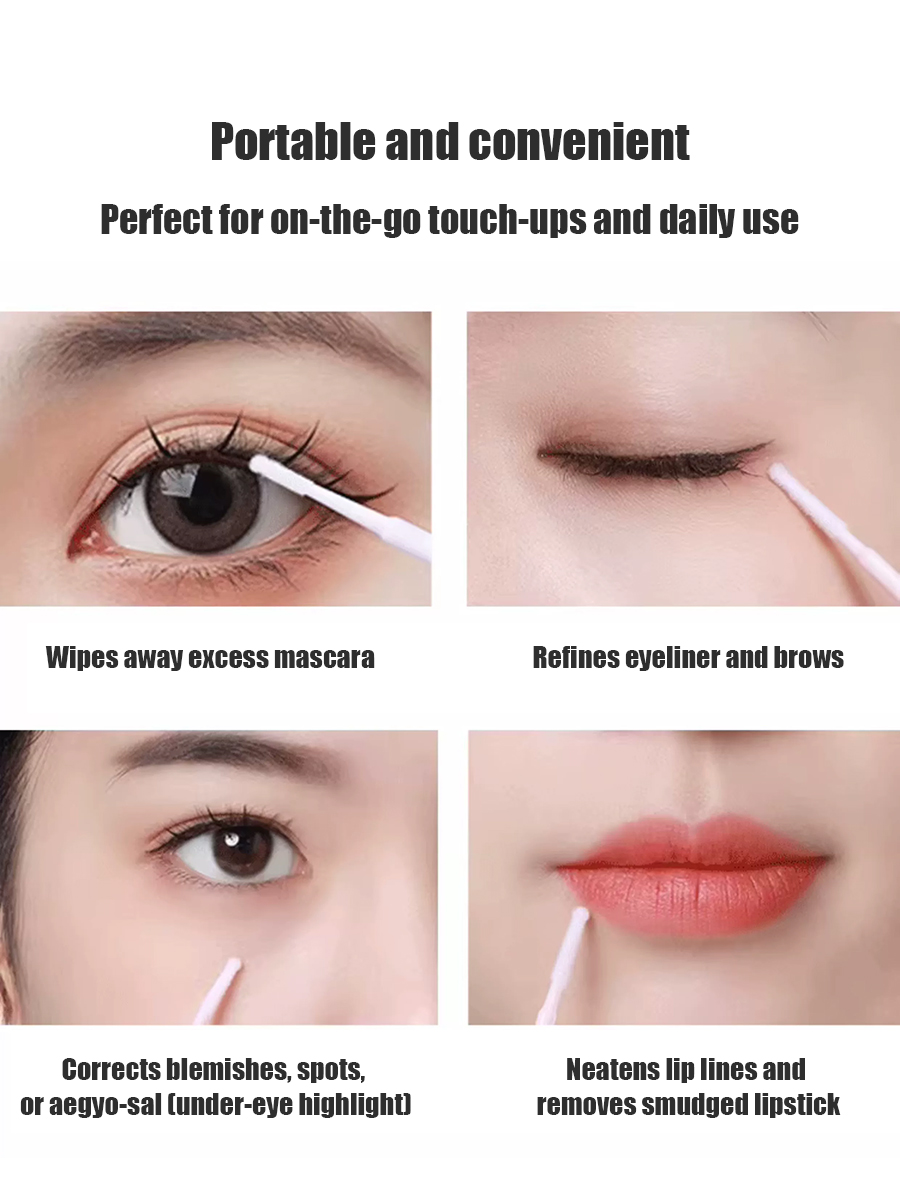 Disposable Long Cotton Swabs E - Eyelash Extension Salon recension och pris