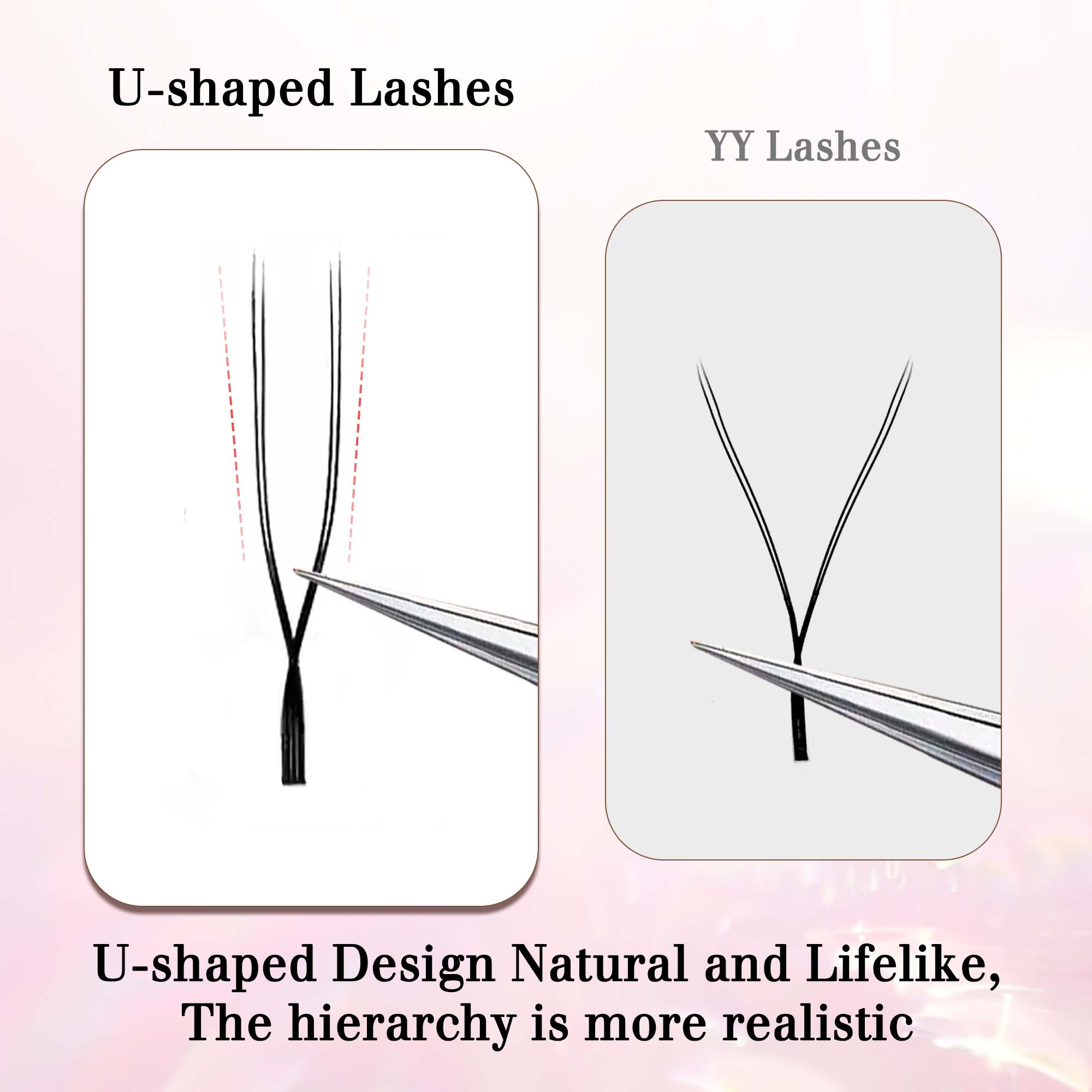 Natural False Eyelashes U Lash - Eyelash Extension Supernatural recension och pris