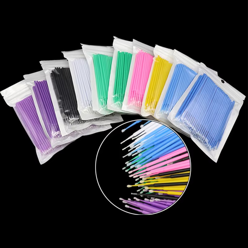 100Pcs Eyelash Cleaning Brush  - Eyelash Extension Removal recension och pris