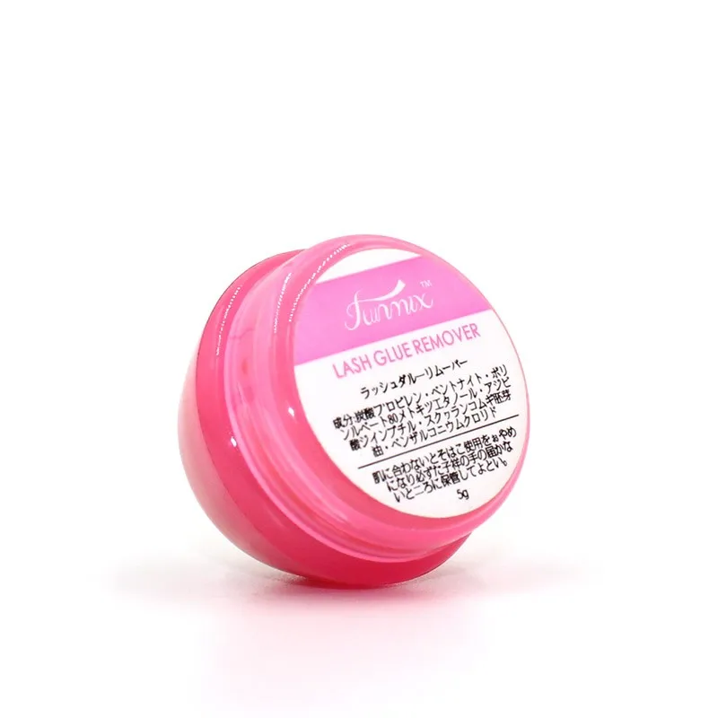Funmix 1pc 5g Pink Lashes Glue - Eyelash Extension Remover Gel recension och pris