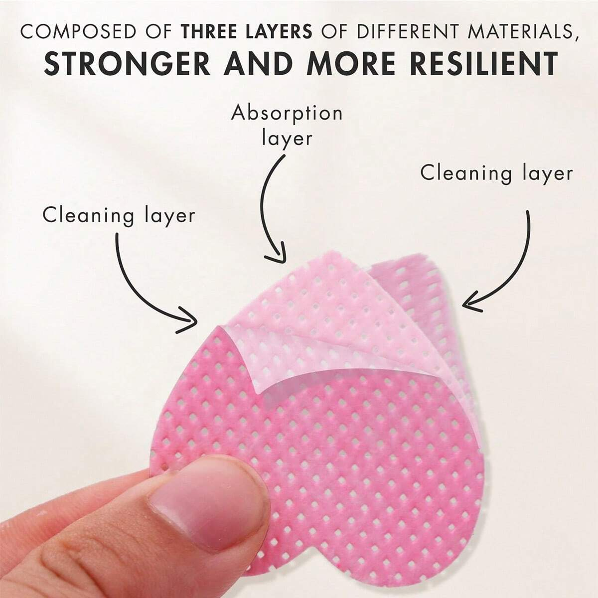 LINMANDA 200 Pieces of Lint-Fr - Eyelash Extension Removal recension och pris