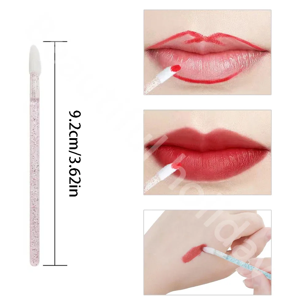 500PCS Disposable Lip Brush Ma - Eyelash Extension Eyeliner recension och pris