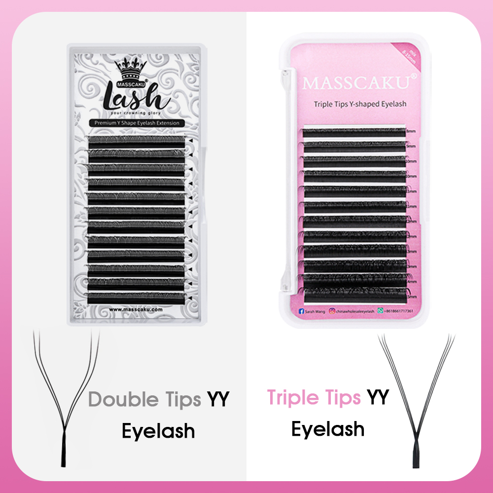 MASSCAKU Hand Woven YY Design  - Eyelash Extension Supernatural recension och pris