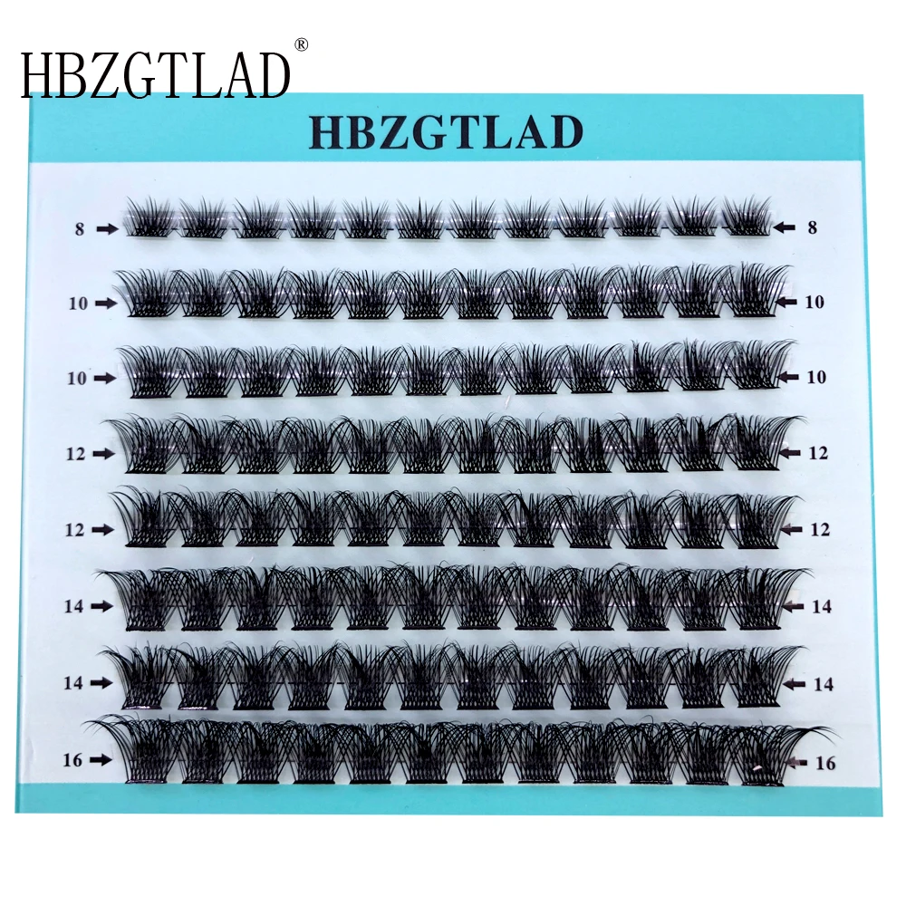 Mix 3D Fluffy Single Cluster F - Eyelash Extension Single Lash recension och pris