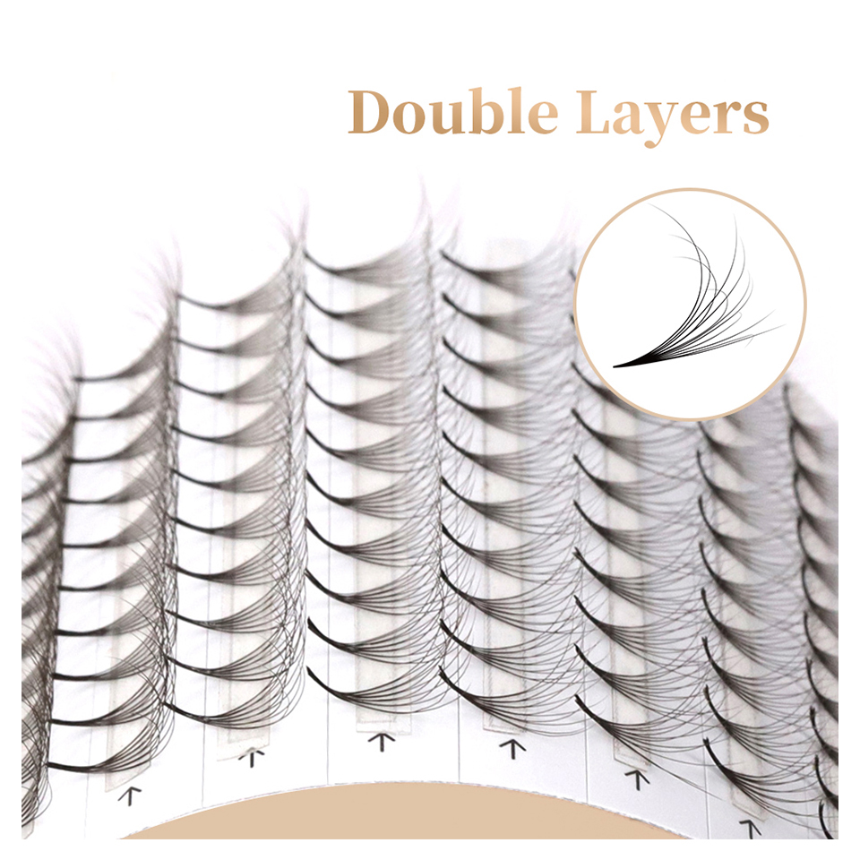 AGUUD Double Layer Pointy Base - Mega Volume Lash recension och pris