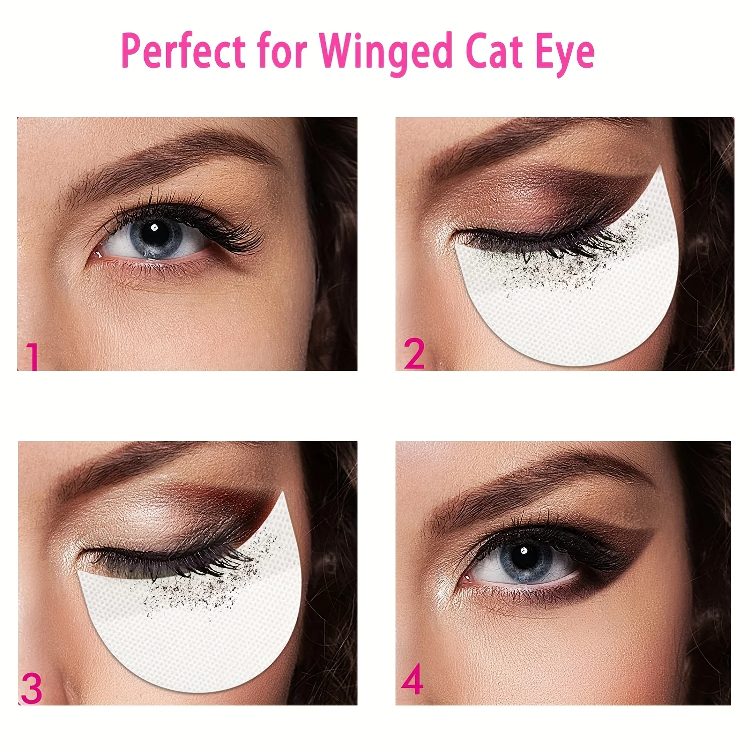 10/20Pc Eyeshadow Shields Gel  - Eyelash Extension Eyeliner recension och pris