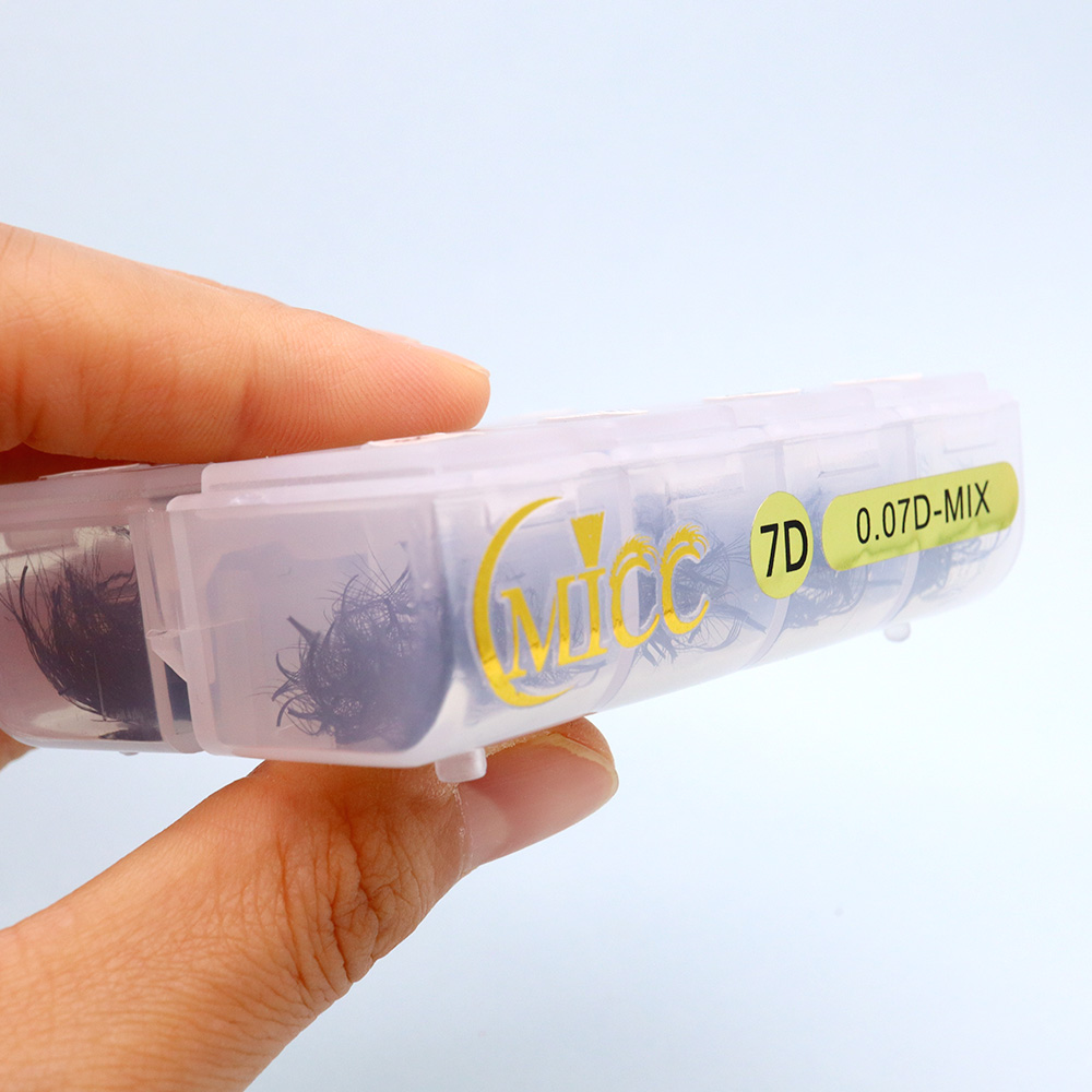 Cmicc 500/1000Fans Mixed Lengt - Eyelash Extension Medium recension och pris