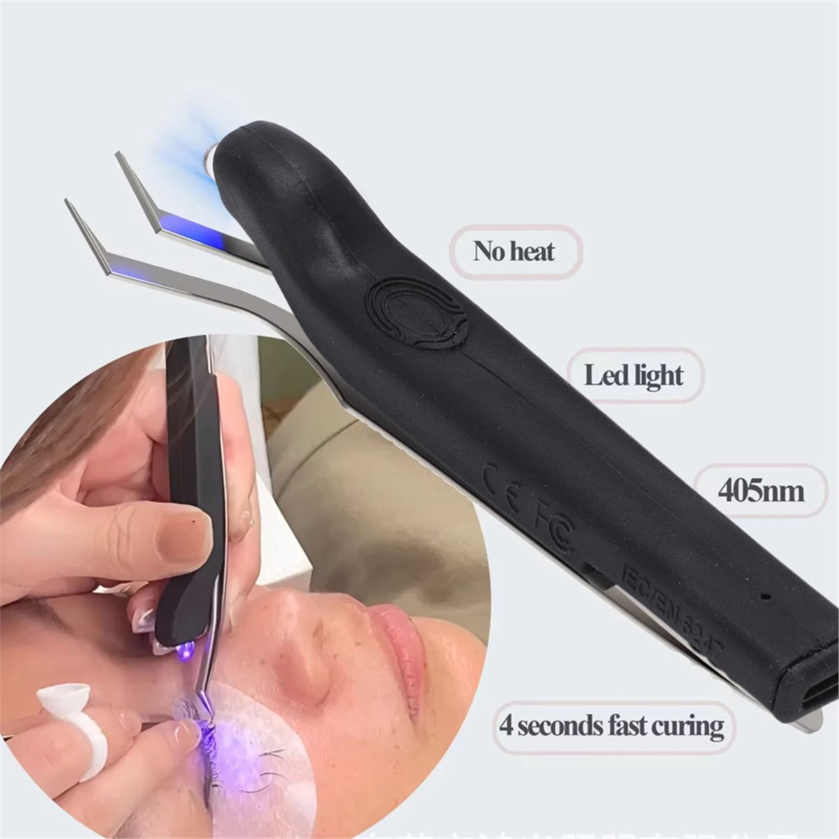 useful UV Rechargeable Tweezer - Eyelash Extension Uv recension och pris