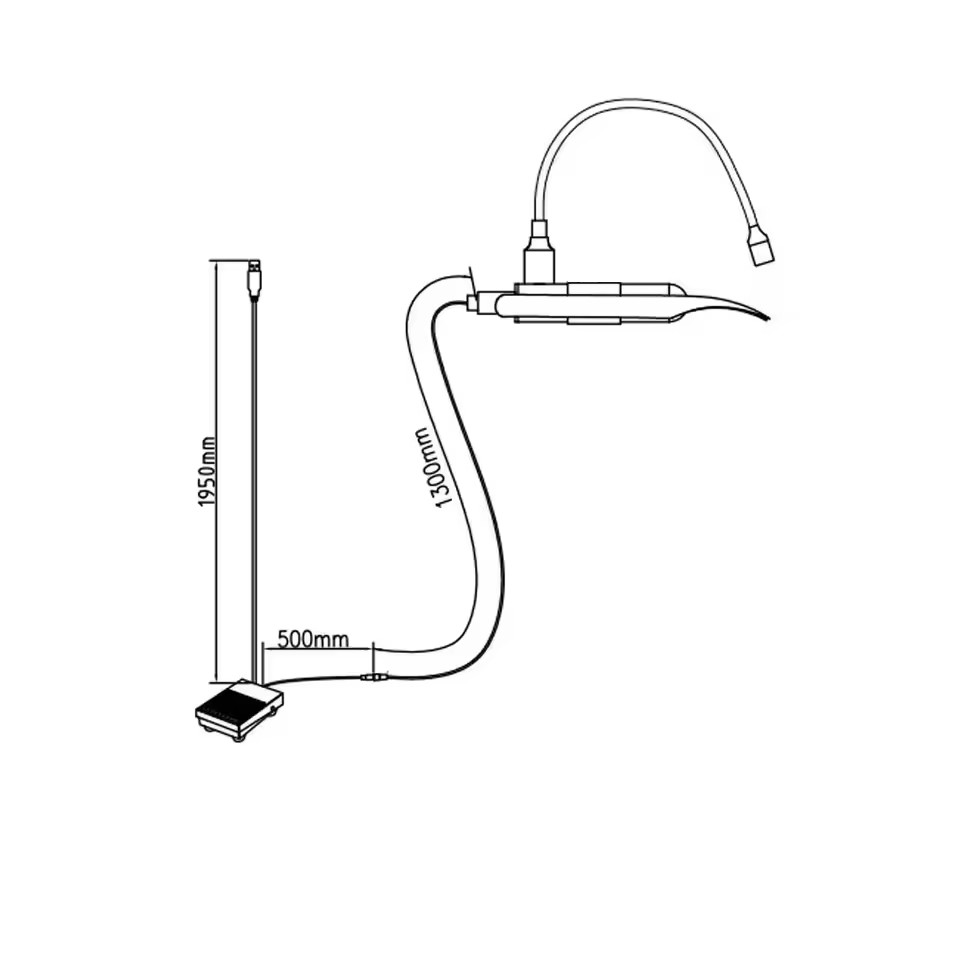 USB lamp head Handheld Tweezer - Eyelash Extension Uv recension och pris