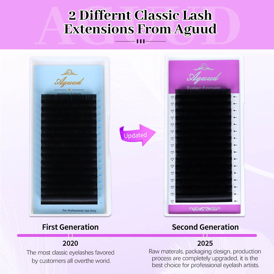 AGUUD 5 trays/lot NEW Super Ma - Eyelash Extension Supernatural recension och pris