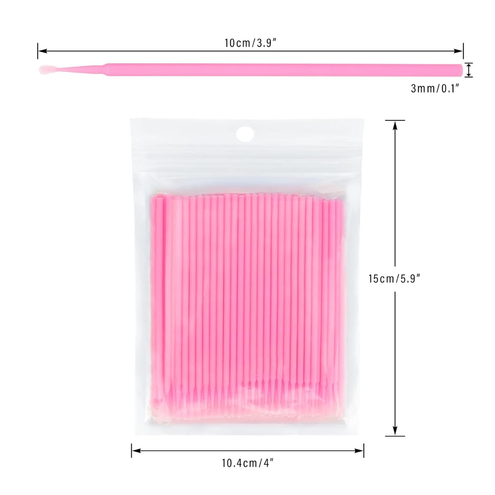 500PCS Disposable Micro Cotton - Eyelash Extension Removal recension och pris