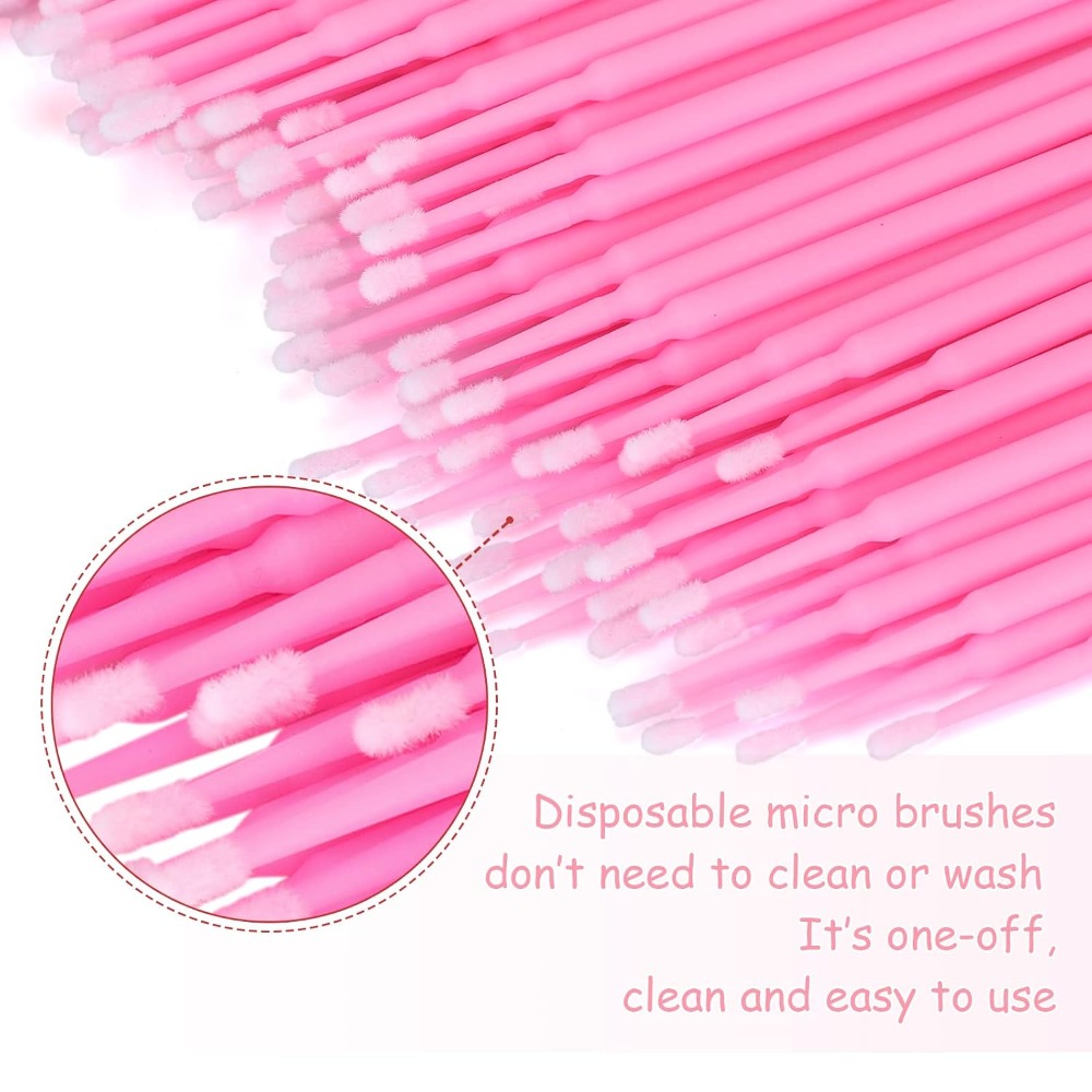 500PCS Disposable Micro Cotton - Eyelash Extension Removal recension och pris