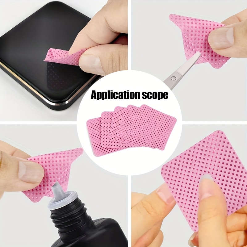 50/100/200pcs Lint-Free Nail W - Eyelash Extension Remover Gel recension och pris