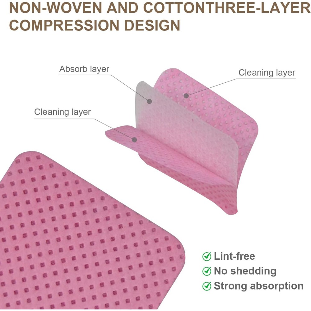 150 Pcs Soft Absorbent Lint-Fr - Eyelash Extension Removal recension och pris